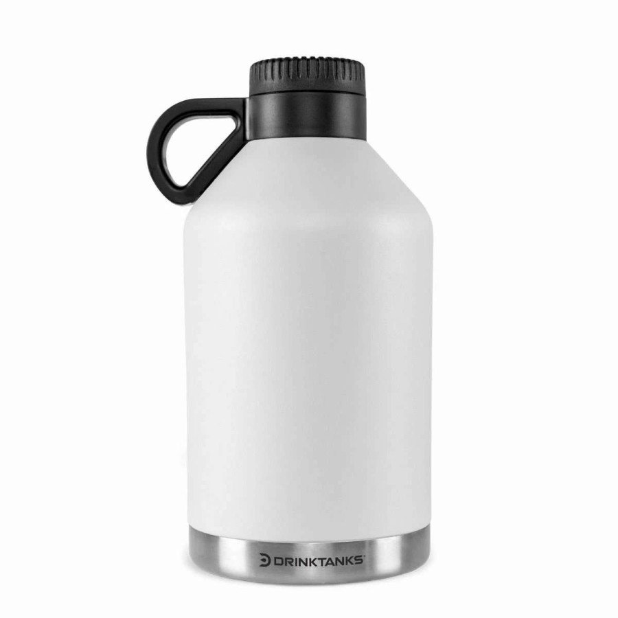 Cocktail & Bar * | Flash Sale Drinktanks 64Oz Session Growler | Glacier White