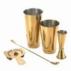 Cocktail & Bar * | Discount Mercer Barfly Basic Set | Gold Plated Gold