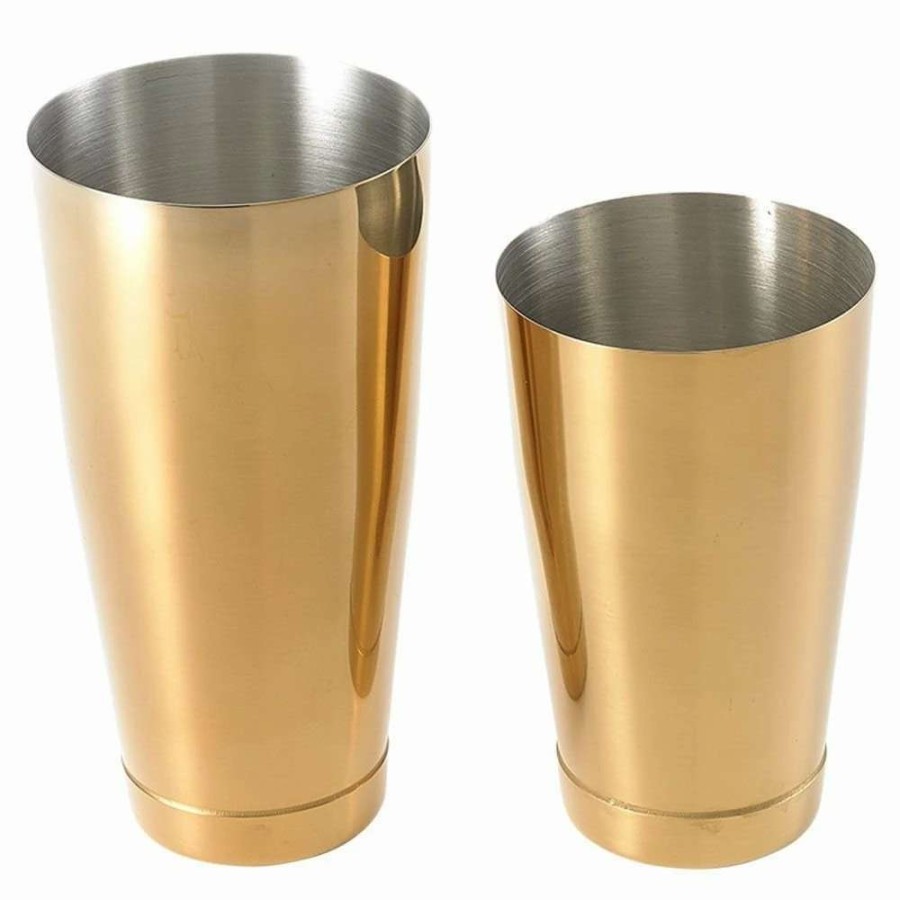 Cocktail & Bar * | Discount Mercer Barfly Basic Set | Gold Plated Gold