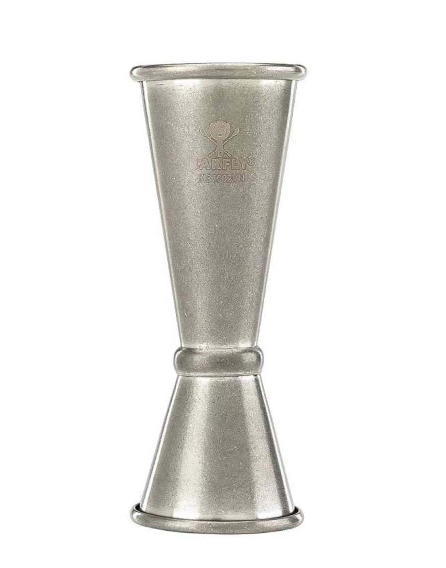 Cocktail & Bar * | Buy Mercer Barfly 1Oz X 2Oz Japanese Style Jigger | Vintage Stainless Steel