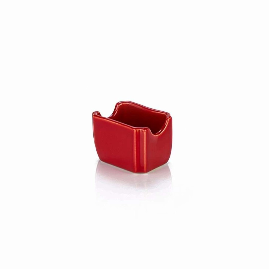 Dining Accessories * | Best Reviews Of Fiesta Sugar Packet Caddy | Scarlet Red