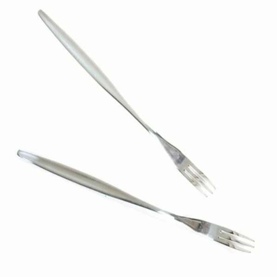 Flatware * | Budget Norpro Stainless Steel Pickle Forks | Set Of 2 Stainless Steel