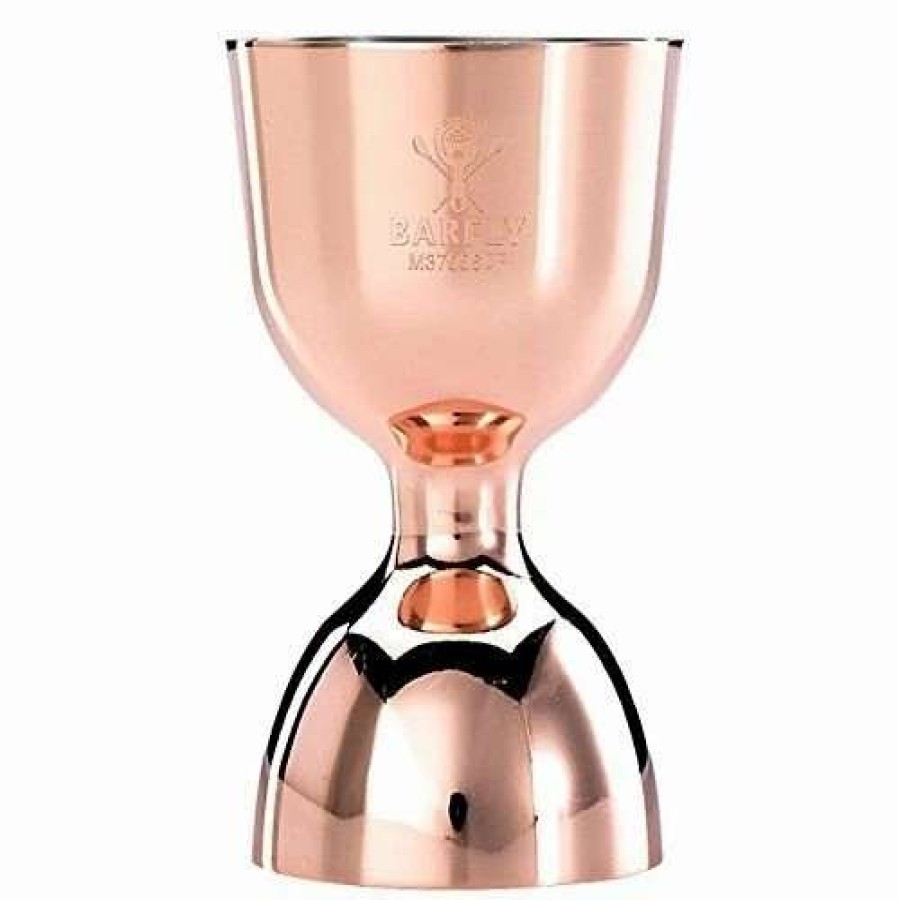 Cocktail & Bar * | Budget Mercer Barfly 1Oz X 2Oz Bell Style Jigger | Copper Plated Copper