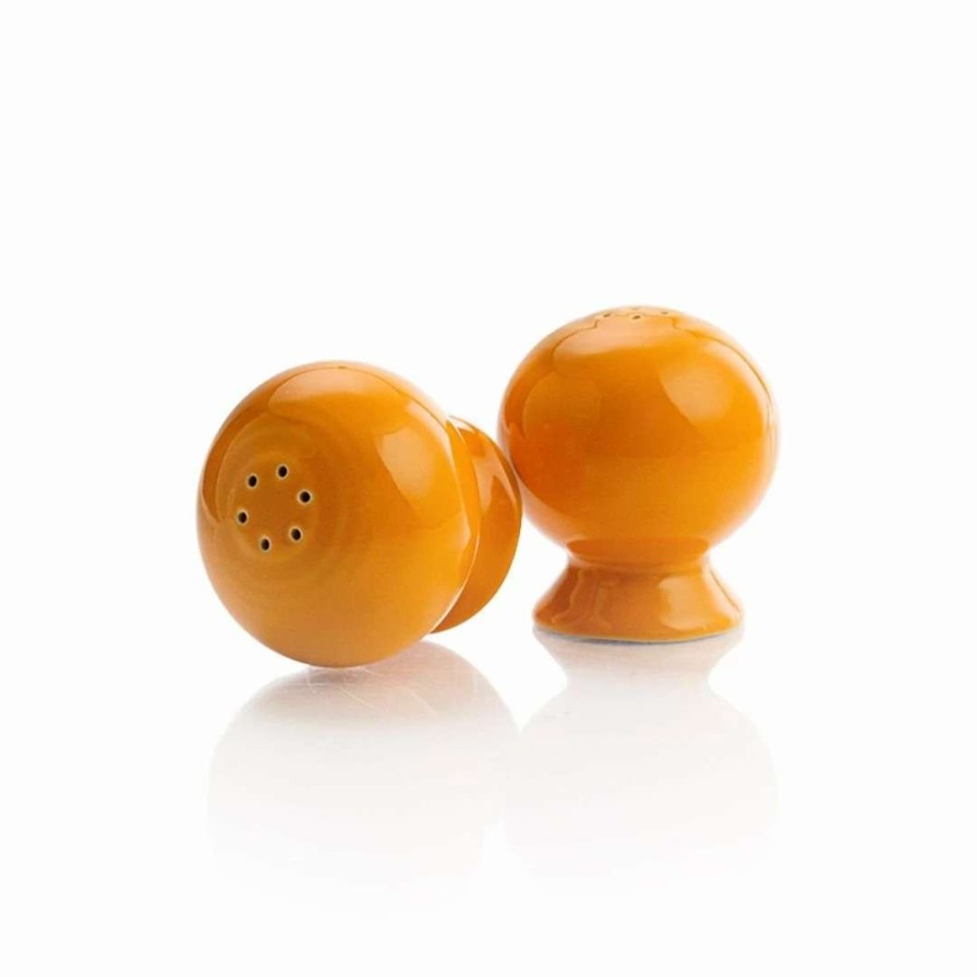 Dining Accessories * | Budget Fiesta Salt & Pepper Set | Butterscotch Orange