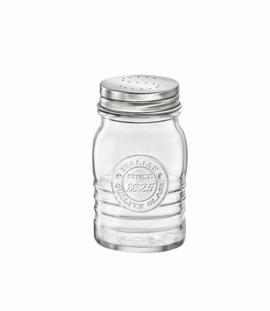 Dining Accessories * | Cheap Bormioli Rocco 8Oz Officina 1825 Salt Shaker Clear