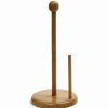 Dining Accessories * | Best Deal Norpro Bamboo Paper Towel Holder Natural