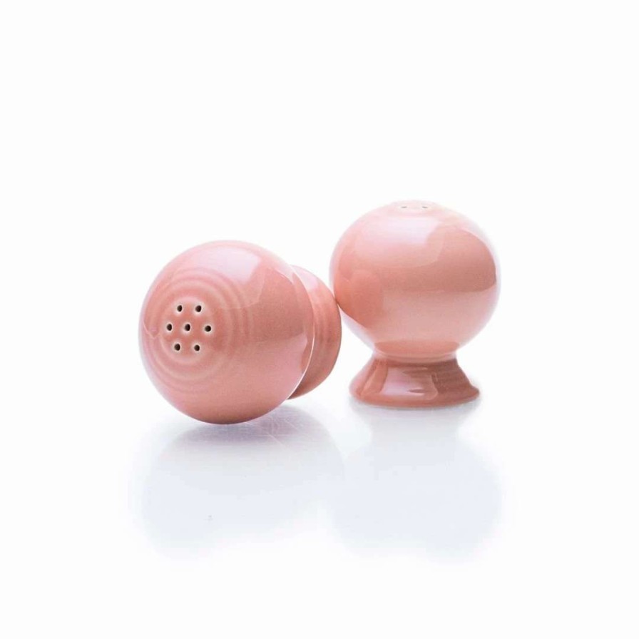 Dining Accessories * | Hot Sale Fiesta Salt & Pepper Set | Peony Pink