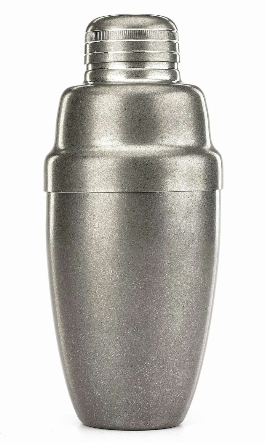 Cocktail & Bar * | New Mercer Barfly 3-Piece Heavy Duty Cocktail Shaker Set | Vintage Stainless Steel