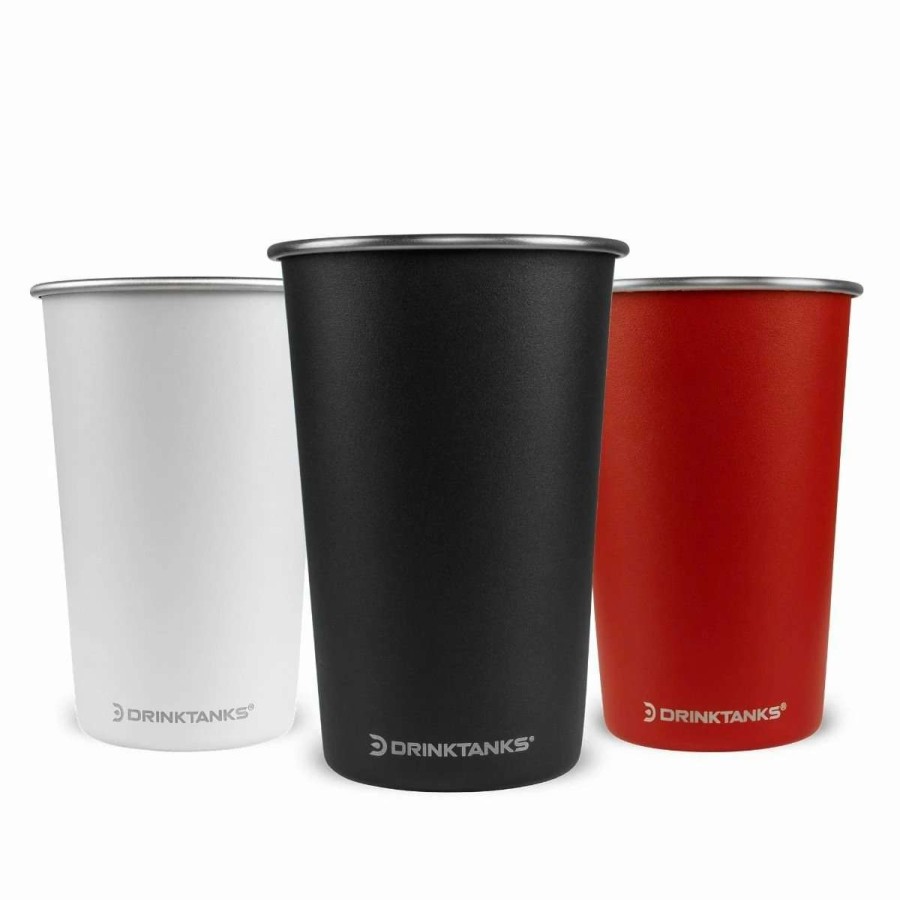 Cocktail & Bar * | Flash Sale Drinktanks 16Oz Session Pint Cup | Glacier White