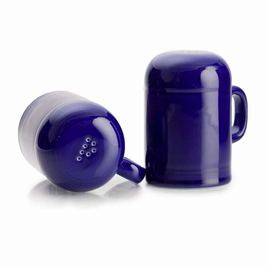 Dining Accessories * | Discount Fiesta Salt & Pepper Rangetop Set | Twilight Blue