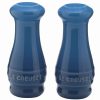 Dining Accessories * | Outlet Le Creuset 2-Piece Salt & Pepper Shakers | Marseille Blue Blue