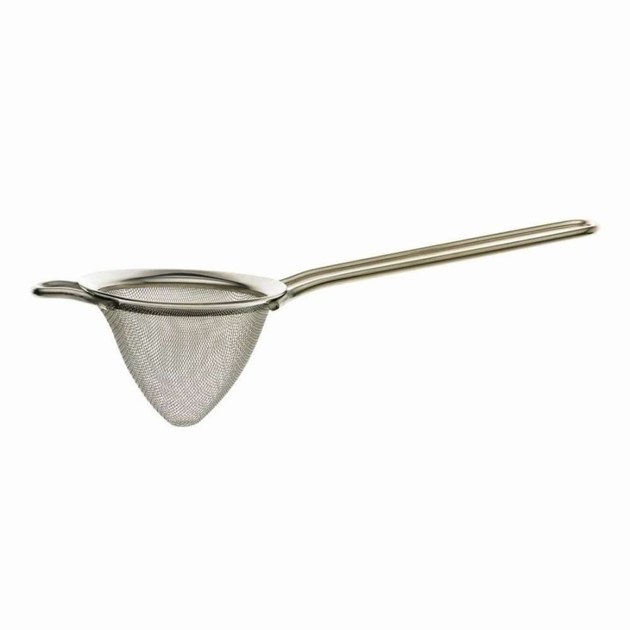 Cocktail & Bar * | Best Reviews Of Mercer Barfly Fine Mesh Strainer | Stainless Steel Steel