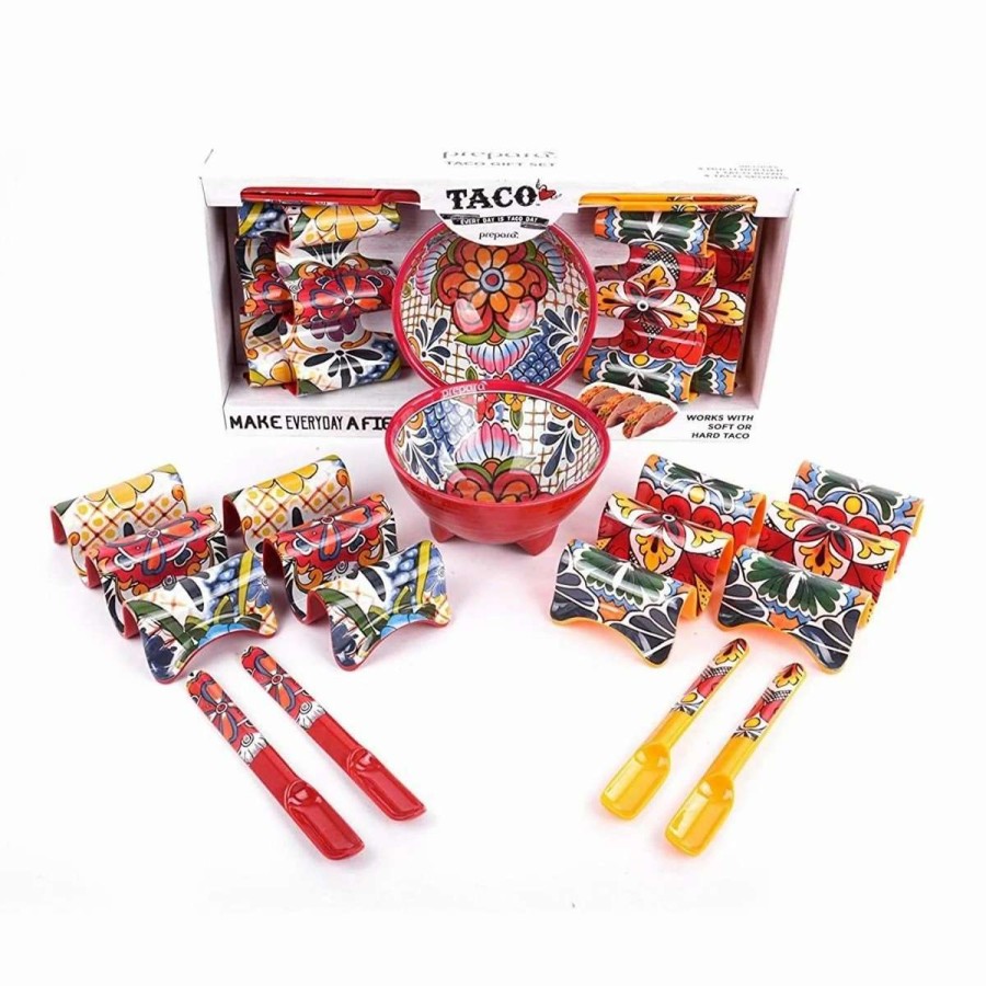 Dining Accessories * | Buy Prepara Taco Gift Set Assorted