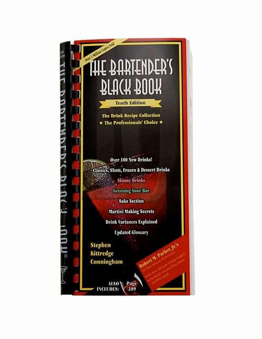 Cocktail & Bar * | Budget Bartender'S Black Book 10Th Ed. True Fabrications Book Offer