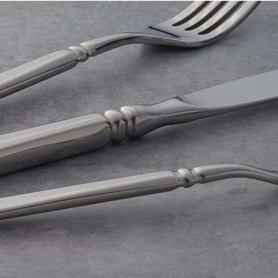 Flatware * | Flash Sale Oneida 18/10 Stainless Steel 5-Piece Flatware Set | Easton Stainless Steel