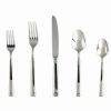 Flatware * | Budget Fortessa Bistro 5-Piece Flatware Place Setting Steel