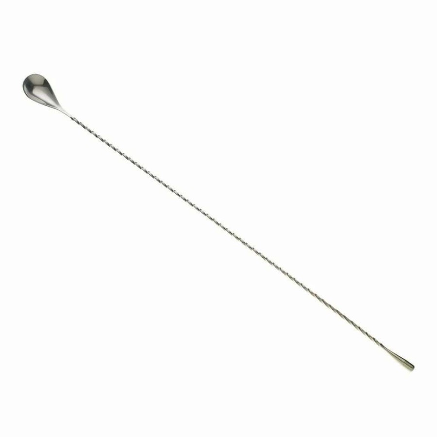 Cocktail & Bar * | Deals Mercer Barfly 19.6 Classic Bar Spoon | Stainless Steel Steel