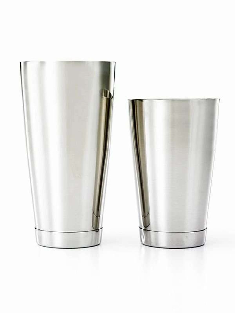 Cocktail & Bar * | Deals Mercer Barfly Heavy Duty Shaker/Tin Set | Stainless Steel Stainless Steel