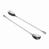 Cocktail & Bar * | Best Pirce Mercer Barfly 2-Piece Angled Bar Spoon Set 11.8 | Stainless Steel Steel