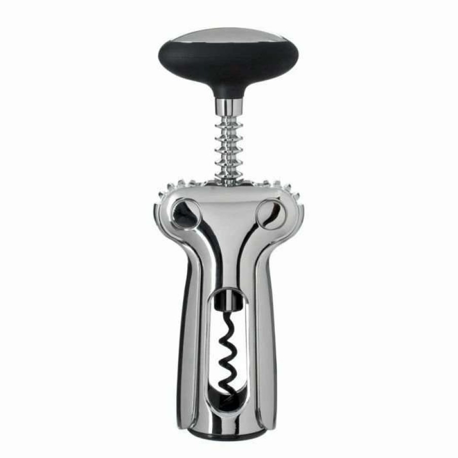 Cocktail & Bar * | Best Sale Oxo Steel Corkscrew Black