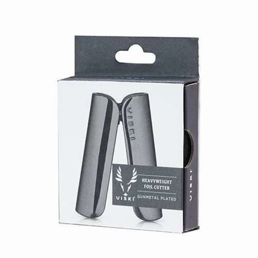 Cocktail & Bar * | Outlet True Gunmetal Heavyweight Foil Cutter Gray, Grey