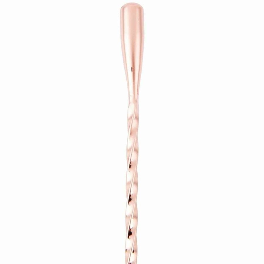 Cocktail & Bar * | Best Reviews Of Mercer Barfly 15.75 Classic Bar Spoon | Copper Plated Copper