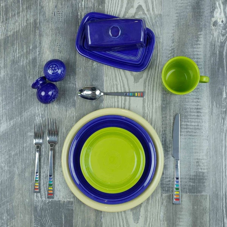 Dining Accessories * | Deals Fiesta Salt & Pepper Set | Twilight Blue