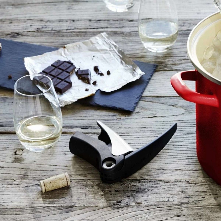 Cocktail & Bar * | Discount Le Creuset Compact Lever Corkscrew Black