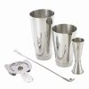 Cocktail & Bar * | Budget Mercer Barfly Basic Set | Stainless Steel Stainless Steel