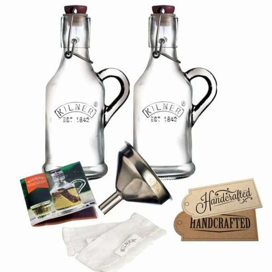 Cocktail & Bar * | Cheap Kilner Infused Gin Gift Set Clear