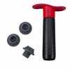 Cocktail & Bar * | Cheapest Le Creuset Wine Pump + 3 Stoppers | Cerise/Cherry Red Red