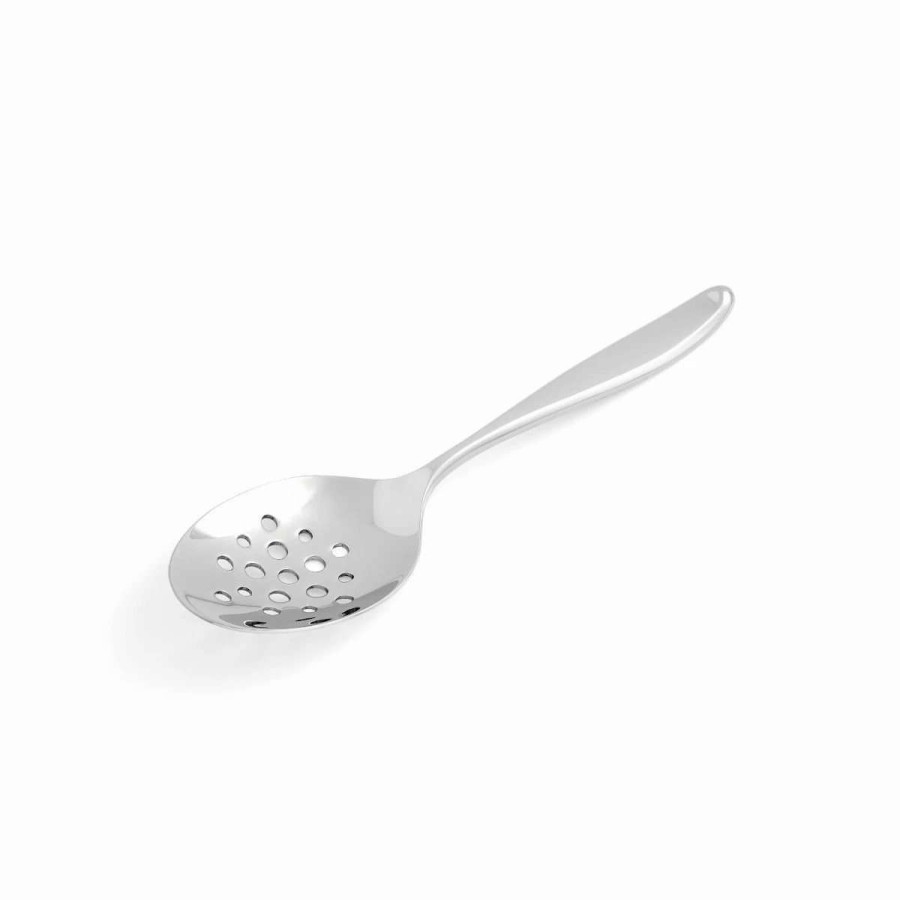 Flatware * | Buy Portmeirion Sophie Conran Slotted Spoon | Floret Stainless Steel