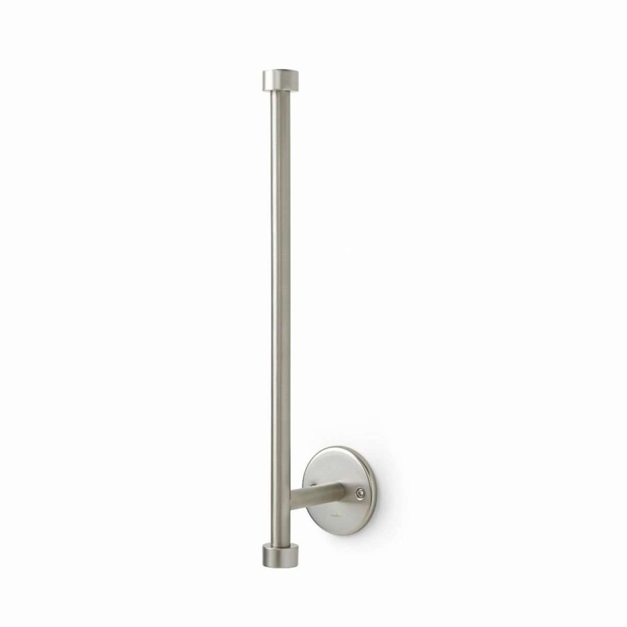 Dining Accessories * | Top 10 Umbra Cappa Wall Mounted Paper Towel Holder | Nickel Silver