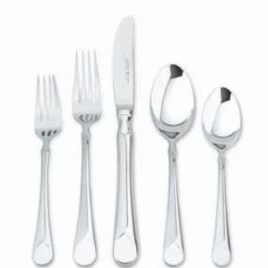 Flatware * | Wholesale Zwilling J.A. Henckels Flatware 45 Piece Set Provence Silver