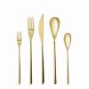 Flatware * | Best Reviews Of Fortessa Dragonfly 5-Piece Place Setting | Gold Gold