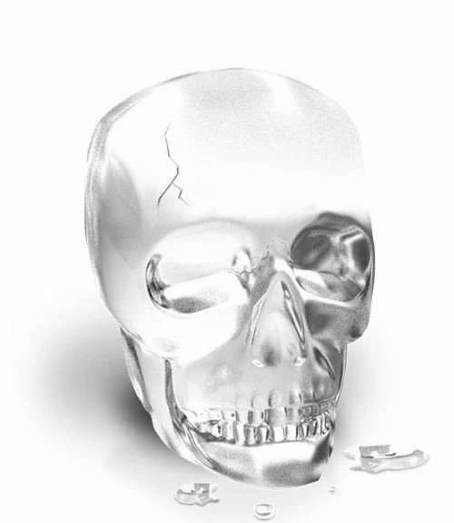 Cocktail & Bar * | Coupon Tovolo Skull Ice Molds Black