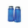 Dining Accessories * | Cheap Mosser Glass Panel Salt And Pepper Shakers | Cobalt Blue