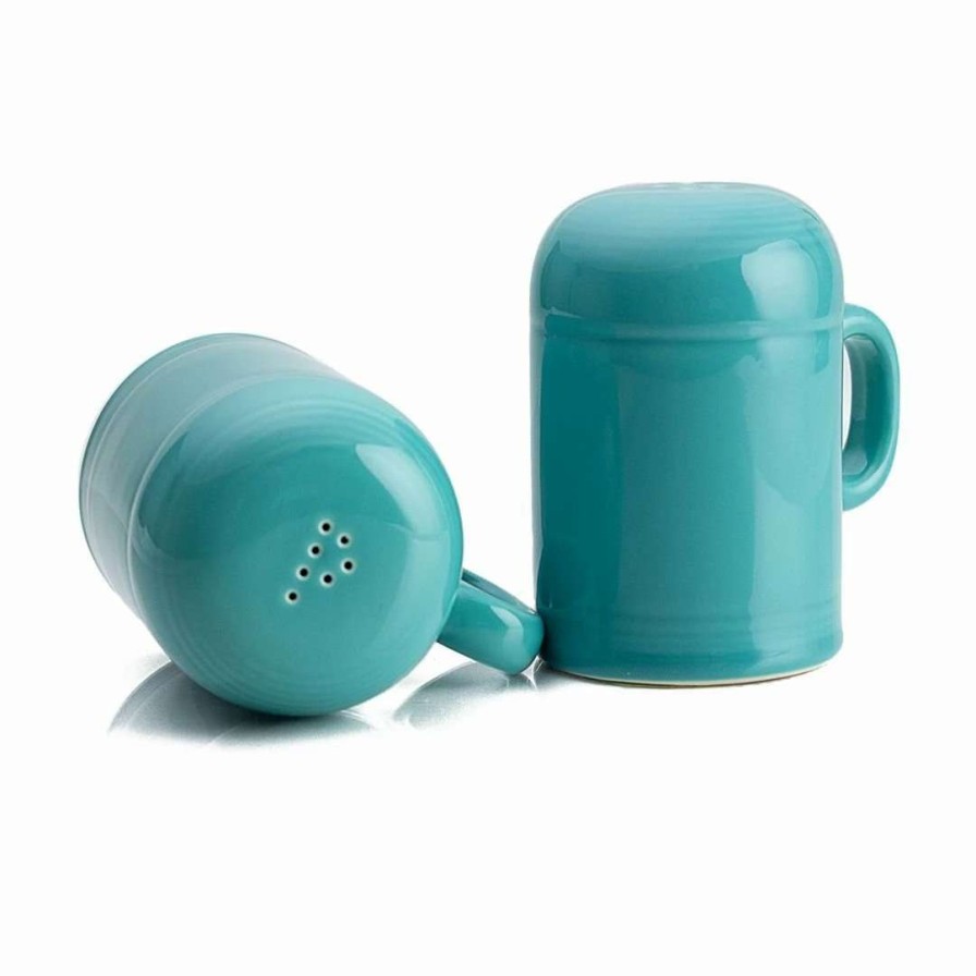 Dining Accessories * | Wholesale Fiesta Salt & Pepper Rangetop Set | Turquoise Blue