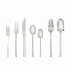 Flatware * | Discount Fortessa Theo Stainless Steel 42 Piece Flatware Set Stainless Steel