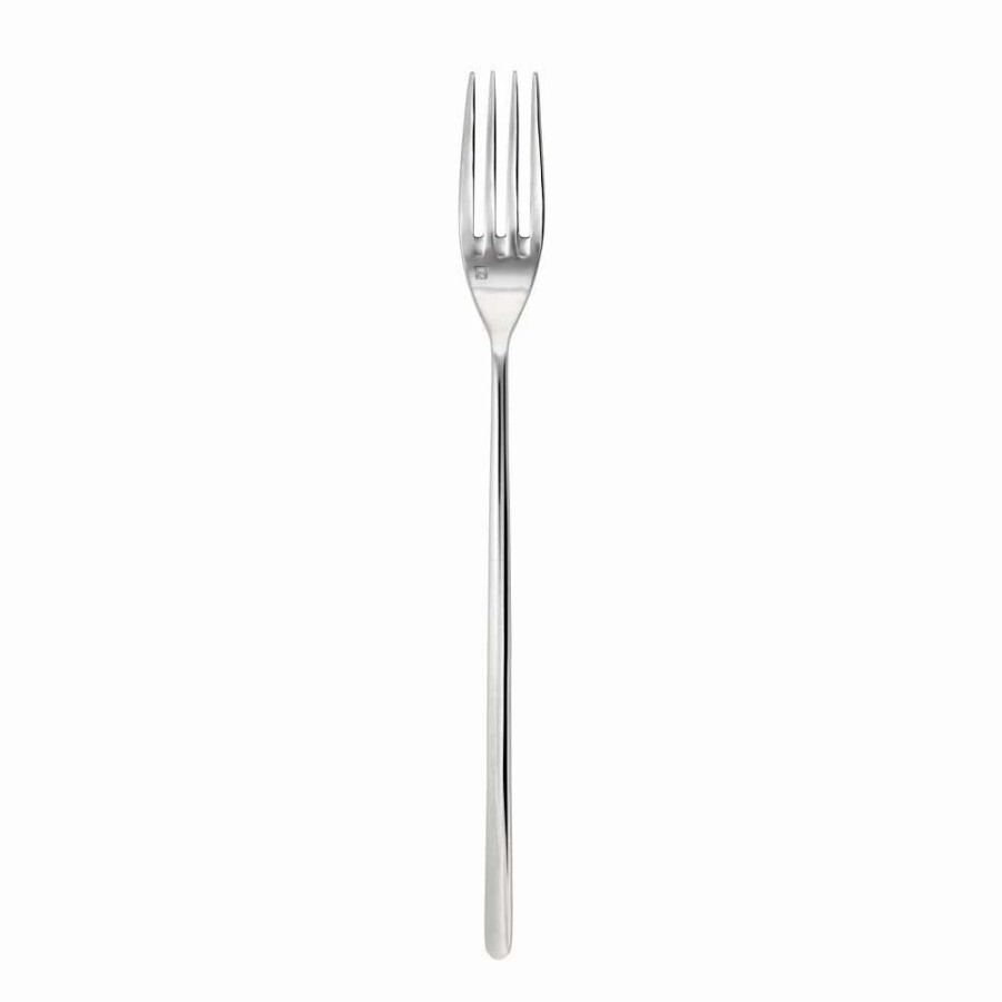 Flatware * | Cheapest Fortessa Dragonfly Serving Fork | Stainless Steel Stainless Steel