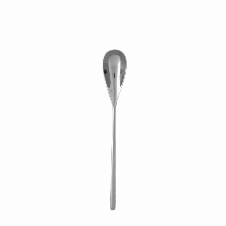 Flatware * | Best Deal Fortessa Dragonfly Oval Dessert/Soup Spoon | Stainless Steel Stainless Steel