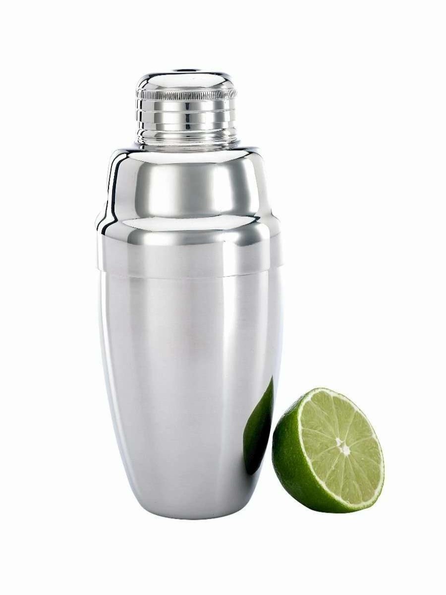 Cocktail & Bar * | Best Sale Mercer Barfly 3-Piece Heavy Duty Cocktail Shaker Set | Stainless Steel Stainless Steel