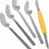 Flatware * | Best Sale Trudeau Grapefruit Spoon Set Silver