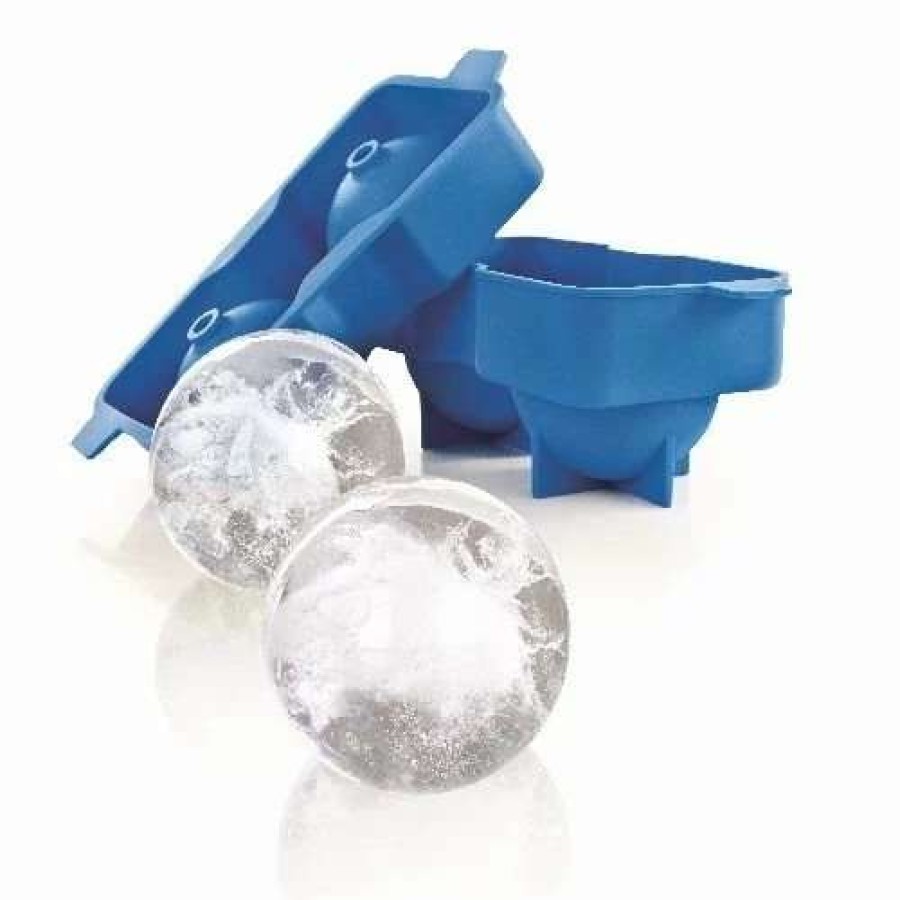 Cocktail & Bar * | Flash Sale True Neptune Ice Ball Tray Blue