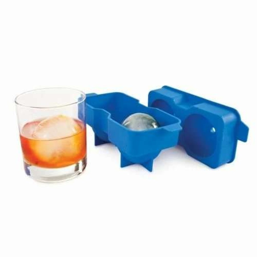 Cocktail & Bar * | Flash Sale True Neptune Ice Ball Tray Blue