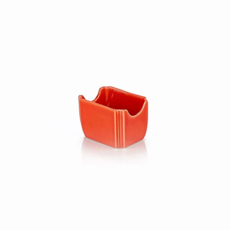 Dining Accessories * | Wholesale Fiesta Sugar Packet Caddy | Poppy Orange