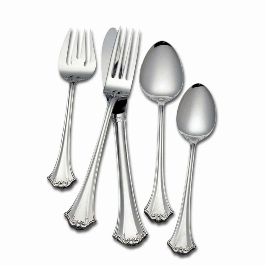 Flatware * | Budget Reed & Barton 5-Pc Place Setting Country French Luxury Collection Silver