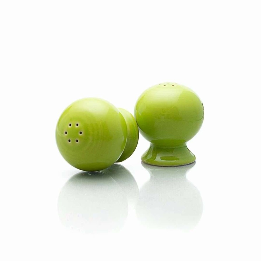 Dining Accessories * | Outlet Fiesta Salt & Pepper Set | Lemongrass Green