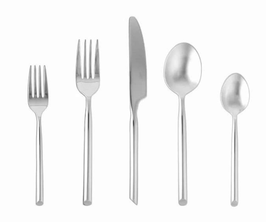 Flatware * | Budget Fortessa Capri 5-Piece Flatware Place Setting Steel