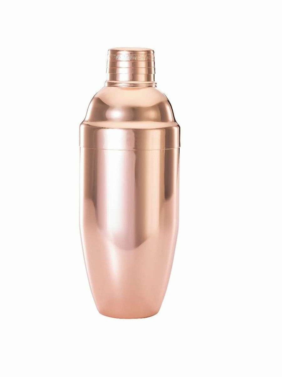 Cocktail & Bar * | Best Sale Mercer Barfly 3-Piece Japanese Cocktail Shaker Set | Copper Plated Copper